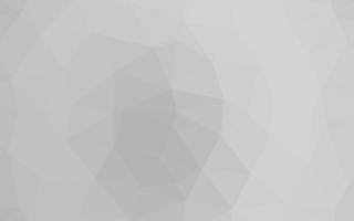 Light Silver, Gray vector polygon abstract background.