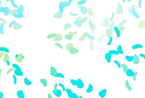 Light Blue, Yellow vector backdrop with abstract shapes.