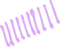 trait de ligne de gribouillis coloré abstrait, éléments de conception graphique artistique pour le tiers inférieur, lignes de pinceau, effet de texte, superposition de photos, etc. coups de pinceau abstraits de style chinois png