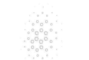 Light black vector backdrop with dots.