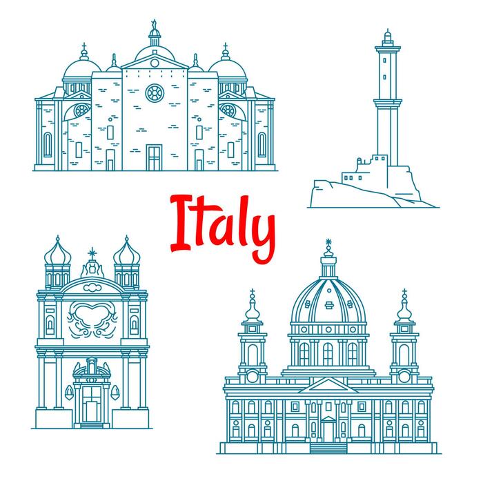 Italy Outline Vector Art, Icons, and Graphics for Free Download