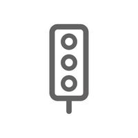traffic sign icon. Perfect for map icon or user interface applications. vector sign and symbol