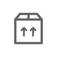 Stockpile limit icon. Perfect for delivery icon or user interface applications. vector sign and symbol