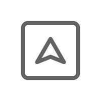 direction icon. Perfect for map icon or user interface applications. vector sign and symbol