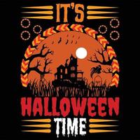 Halloween t-shirt vector design