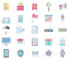 User interface, Basic UI icon set, web icon vector