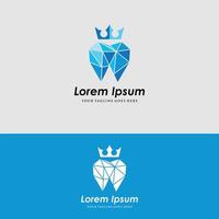 Modern Dental Logo Design. Abstract Purple and Orange Combination with Sharp Shape. Medical Care Logo Illustration. vector