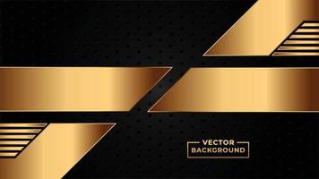Abstract Gradient background gold color vector