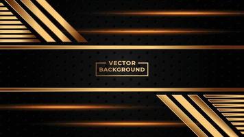 Abstract Gradient background gold color vector