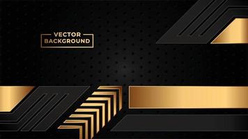 Abstract Gradient background gold color vector