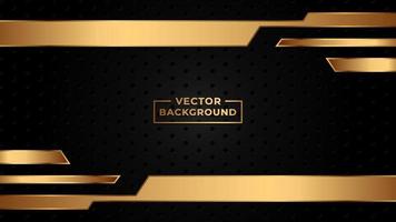 Abstract Gradient background gold color vector