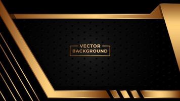 Abstract Gradient background gold color vector