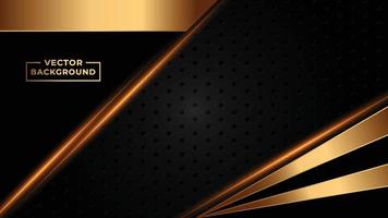 Abstract Gradient background gold color vector