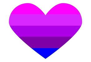 LGBT pride flag, rainbow flag background. Multicolored peace flag movement. Original colors symbol. vector