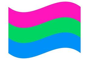 LGBT pride flag, rainbow flag background. Multicolored peace flag movement. Original colors symbol. vector