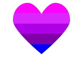 LGBT pride flag, rainbow flag background. Multicolored peace flag movement. Original colors symbol. vector