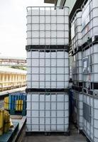 ibc containers used in chemical industry photo