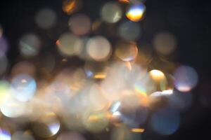 Shimmering Bokeh Lights photo