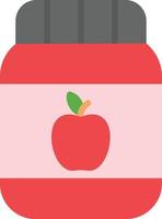 Jar Flat Icon vector