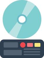 Game CD Flat Icon vector