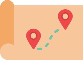 Location Flat Icon vector