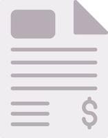 Documents Flat Icon vector