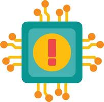 Error Flat Icon vector