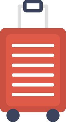 Suitcase Flat Icon