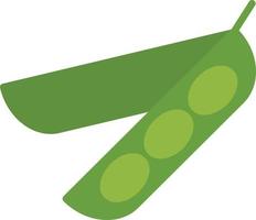 Pea Flat Icon vector