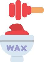 Wax Flat Icon vector