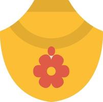 Necklace Flat Icon vector