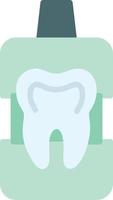 Mouthwash Flat Icon vector