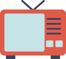 TV Flat Icon vector