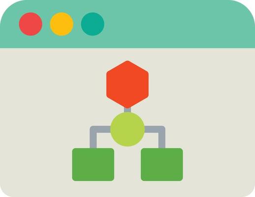Algorithm Flat Icon