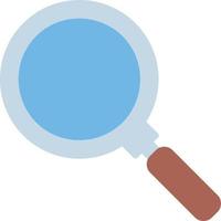 Magnifying Glass Flat Icon vector