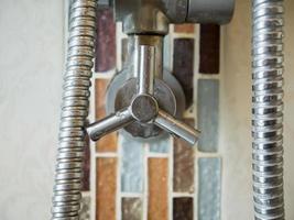 shower valve handle photo