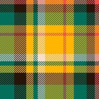 Tartan scotland seamless plaid pattern vector. Retro background fabric. Vintage check color square geometric texture. vector