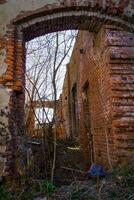 Old ruined building photo