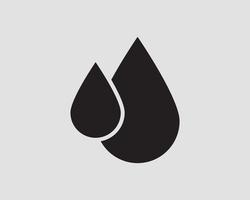 gota agua icono vector aislado elemento de diseño