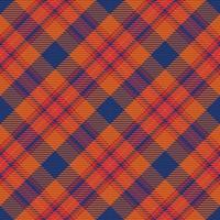 Seamless pattern of scottish tartan plaid. Repeatable background with check fabric texture. Vector backdrop striped textile print.