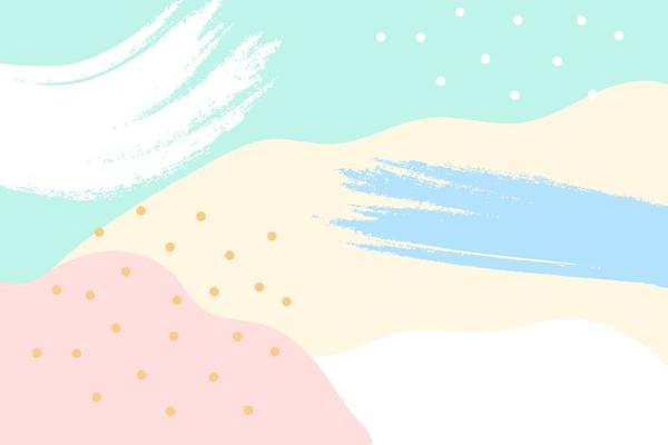Colorful memphis design background vector