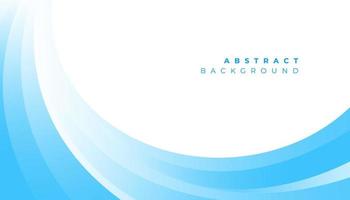 Abstract blue wavy business style background. Ep10 vector