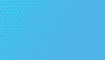 Blue hexagonal honeycomb mesh pattern with text space Vector