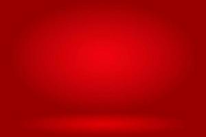 Abstract background the studio space is empty with a smooth red color. Vector illustration