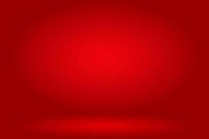 Abstract background the studio space is empty with a smooth red color. Vector illustration