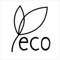 Vector organic icon