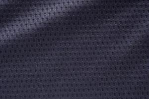 Black fabric sport clothing football jersey texture background photo