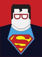 superman vector clark kent