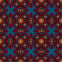 Elegant Geometric Seamless Pattern with Tribal Shape. Designed in Ikat, Boho, Aztec, Folk, Motif, Luxury Arabic Style. Ideal for Fabric Garment, Ceramics, Wallpaper. Vector Illustration