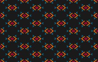 arte de patrón tribal étnico de tela. étnico geométrico de patrones sin fisuras tradicional. vector